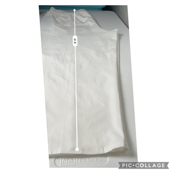 NWT WynneLayers  Pants With Pockets White 1X - Picture 14 of 14